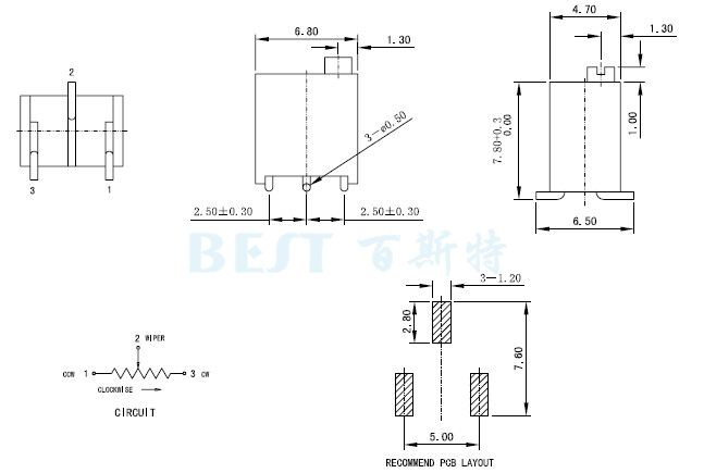 精密電位器3269W 精密電位器3269W